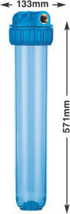 Atlas Filtri Master Plus 3P 20SX Wasserfiltrationssystem Zentrale Versorgung / Unter der Spüle Durchmesser ½" 19001