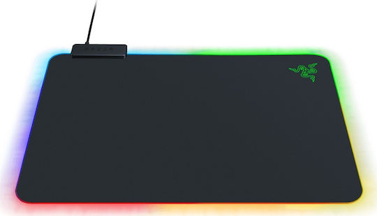 Razer Firefly V2 Gaming Mouse Pad Medium 335mm with RGB Lighting via USB Black RZ02-03020100-R3M1