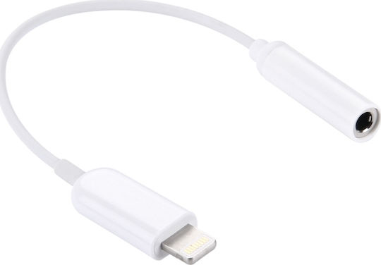 Muzik Converter Lightning male to 3.5mm female White 1pcs