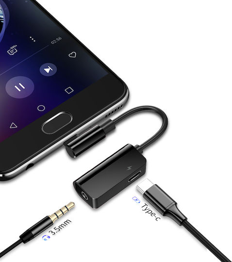 Baseus L45 Μετατροπέας USB-C male σε 3.5mm / USB-C female