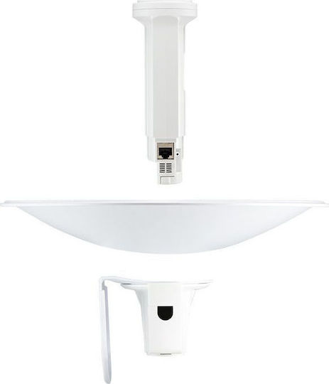 Ubiquiti Powerbeam M5-300 Εξωτερική Κεραία WiFi Παραβολική 22dBi με σύνδεση Ethernet