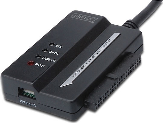 Digitus DA-70325 USB 3.0 IDE and SATA Cable Black
