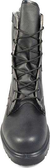 Aeropelma Military Boots Duetto 9 Leather Black 0901