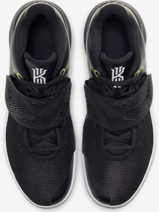 Kyrie Flytrap III Висока Баскетболни обувки Черно / Бяло / Volt