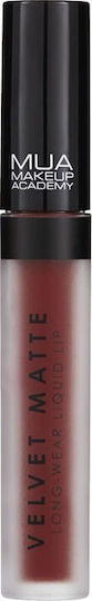 MUA Velvet Matte Long-Wear Liquid Lip Lang anhaltend Flüssig Lippenstift Matt Impulse 3ml