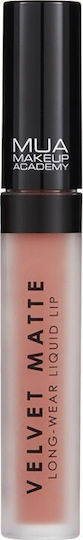 MUA Velvet Matte Long-Wear Liquid Lip Long Lasting Liquid Lipstick Matte Tranquility 3ml