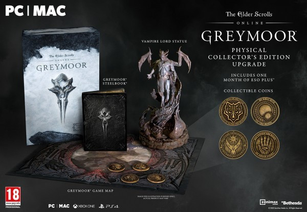 The Elder Scrolls Online: Greymoor Physical Collector’s Edition PC
