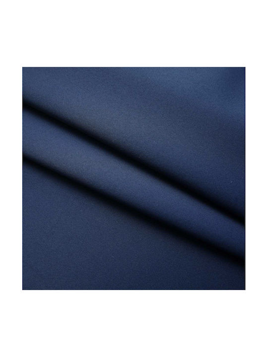 vidaXL Curtain Blackout with Pencil Pleat Blue 140x245cm