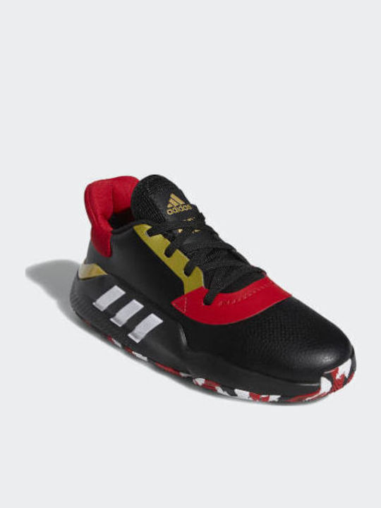 Pro Bounce 2019 Low Low Basketball Shoes Core Black / Cloud White / Scarlet
