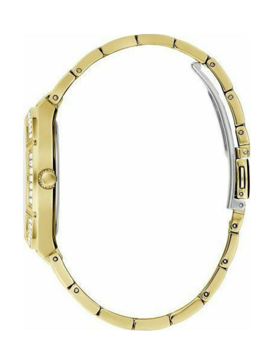 Guess Uhr mit Gold Metallarmband