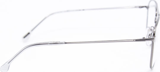 Lozza Metal Eyeglass Frame Silver VL2327 0568