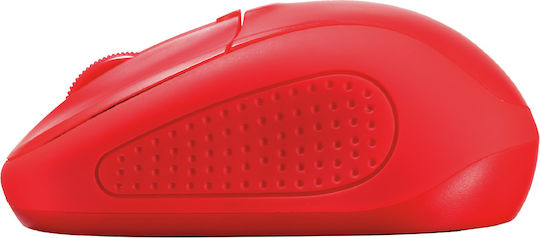 Trust Primo Wireless Безжичен Мишка Червен