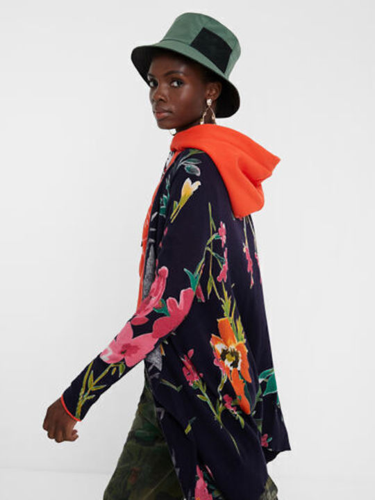 Kolkata Damen Jacke in Marineblau Farbe