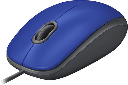 Logitech M110 Silent Безжичен Мишка Син