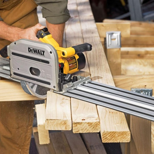 Dewalt Plunge Circular Saw 1300W with Speed Control and with Dust Extraction System