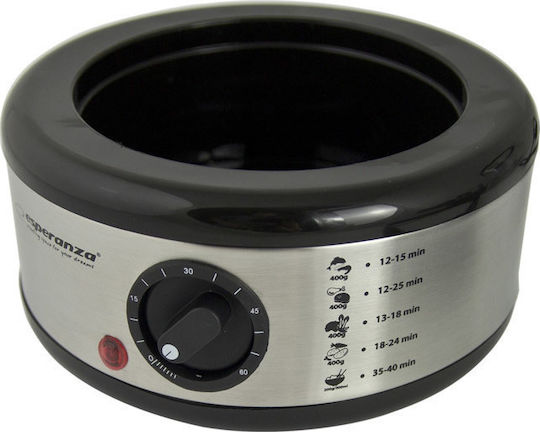 Esperanza Food Steamer with 3 Steaming Decks 7.5lt