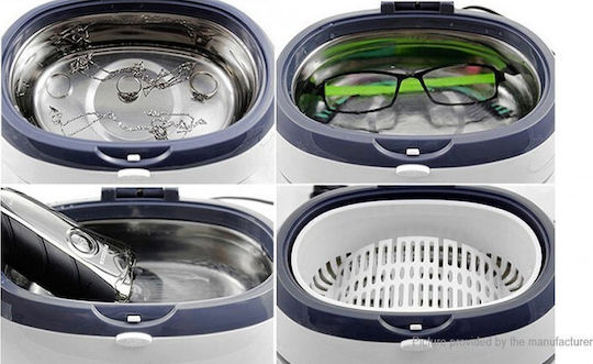 Factory VGT-2000 Καθαριστής Υπερήχων 600ml Inox με Ψηφιακό Χρονοδιακόπτη