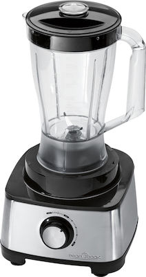 Profi Cook PC-KM1063 Multifunctional Food Processor 1200W with Pot 1.75lt and Jug Blender Silver