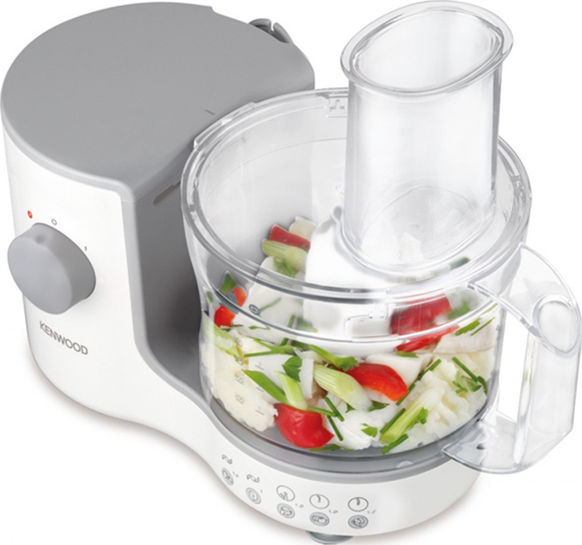 Kenwood FP120 Πολυμίξερ 400W με Κάδο 0.8lt Λευκό Skroutz.gr