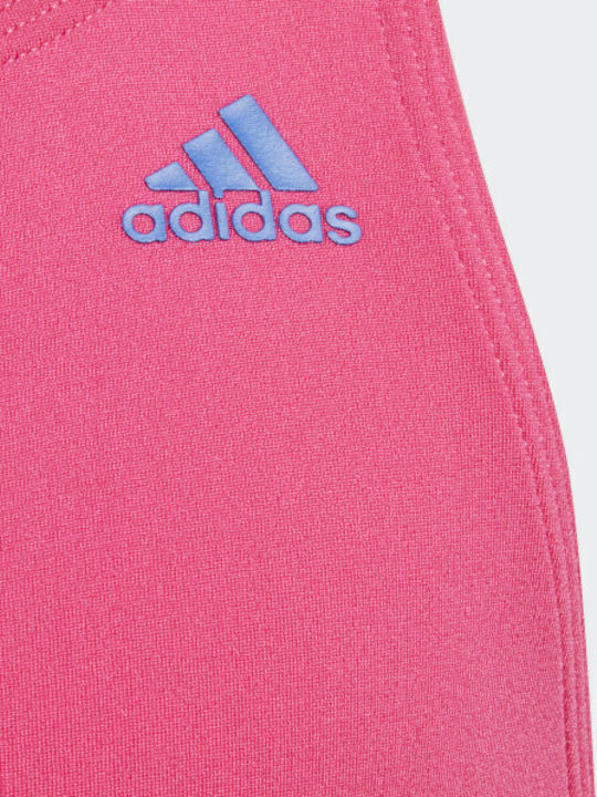 adidas 3-Stripes Kinder Badeanzug Einteilig Rosa