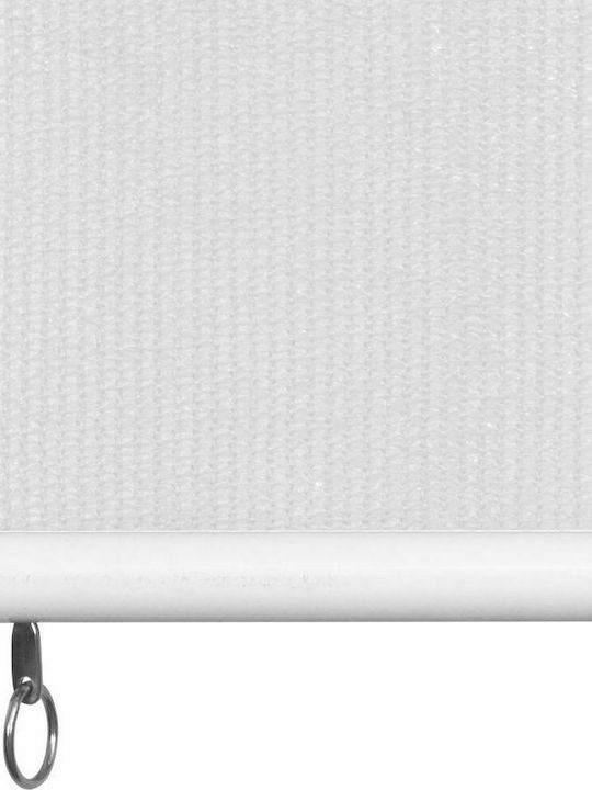 vidaXL Terrace Sideway Sunshade Roller White 1x1.4cm