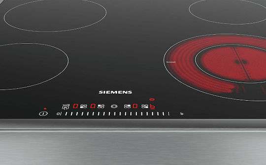 Siemens iQ300 Κεραμική Εστία με Πλαίσιο Αυτόνομη με Λειτουργία Κλειδώματος 58.3x51.3εκ.