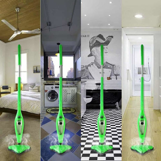 Factory H2O Steam MOP x12 Steam Cleaner 3.5bar with Stick Handle