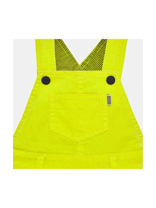 Mayoral Kids Fabric Overall Yellow