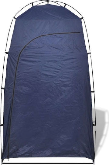 vidaXL Καλοκαιρινή Σκηνή Camping Τουαλέτας Μπλε 130x130x210εκ.