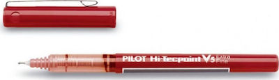 Pilot Hi-Tecpoint Pen Rollerball 0.5mm with Red Ink