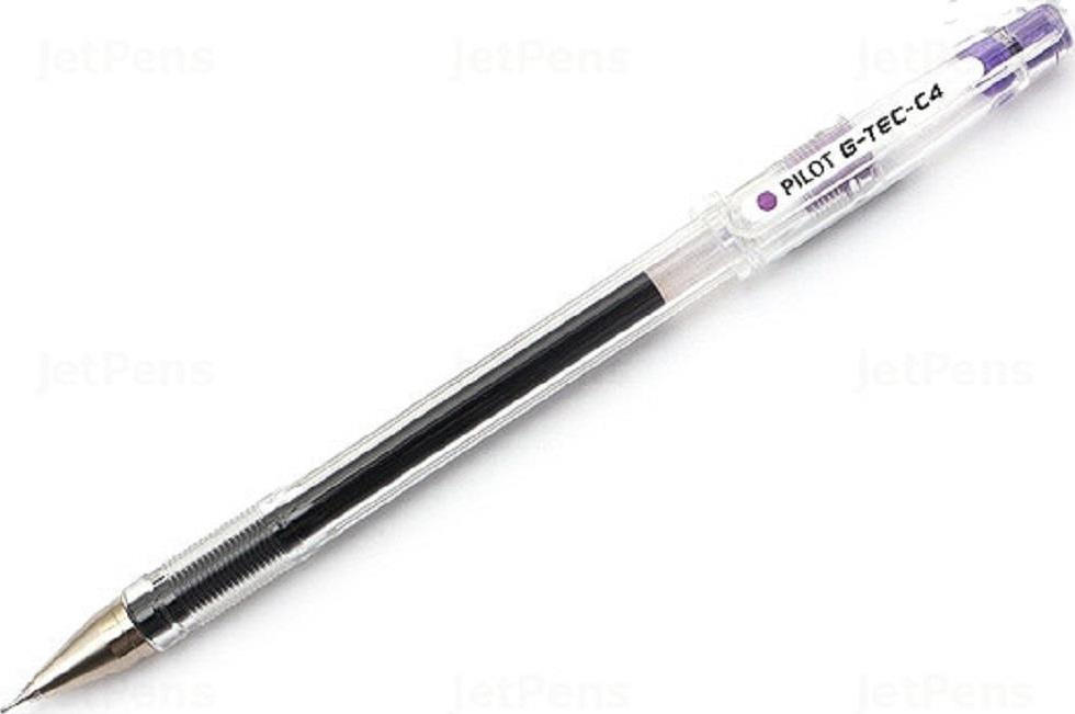 Pilot Στυλό Gel 0.4mm με Μωβ Mελάνι G-Tec-C4 BL-GC4-V | Skroutz.gr