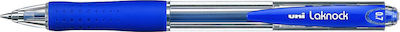 Uni-Ball Στυλό Ballpoint 0.7mm με Μπλε Mελάνι Laknock SN-100