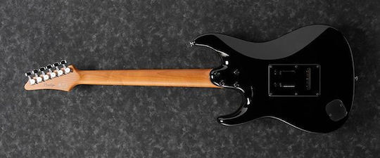 Ibanez AZ2204B Prestige Set Electric Guitar Stratocaster with HSS Pickup Configuration Black with Case
