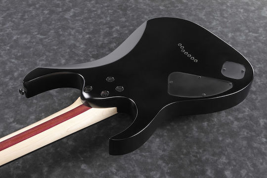 Ibanez RGIXL7 Chitară Electrică 7 Corzi Stratocaster Cu Aranjamentul De Microfoane HH Negru Mat