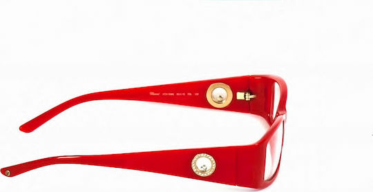 Chopard Women's Acetate Prescription Eyeglass Frame Red 024S 7DL
