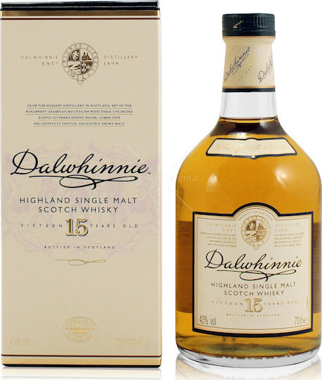 Single Malt Ουίσκι 15 Ετών Σκωτίας 43% 700ml