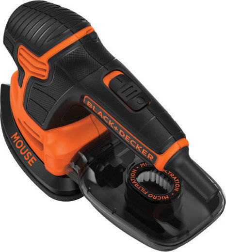 Black & Decker Πολυτριβείο Χούφτας 120W με Σύστημα Αναρρόφησης
