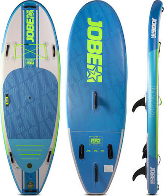 Jobe Venta 9.6 Inflatable Windsup Package + Venta Sup Sail Inflatable SUP Board / Windsurf