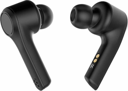 Toshiba Airpro In-ear Bluetooth Handsfree Ακουστικά με Θήκη Φόρτισης Μαύρα