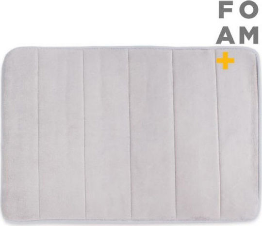 InnovaGoods Antiderapant Covoraș de Baie Spumă de memorie V0101048 Ecru 40x60buc