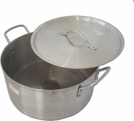 Aragaz cu semipresiune Aluminiu Cu Capacitatea 20lt cu Diametru 38cm.