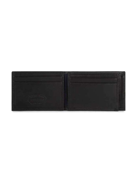 Tommy Hilfiger Eton Mini Cc Flap Men's Leather Wallet Black