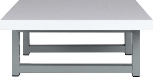 vidaXL Πάγκος με Νιπτήρα Μ60xΒ40xΥ16.3cm Λευκός
