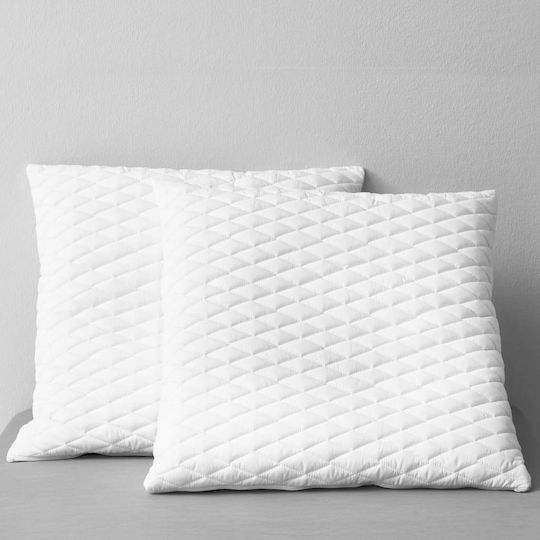 vidaXL Memory-Schaum Kopfkissen 80x80x14cm 2 Stück
