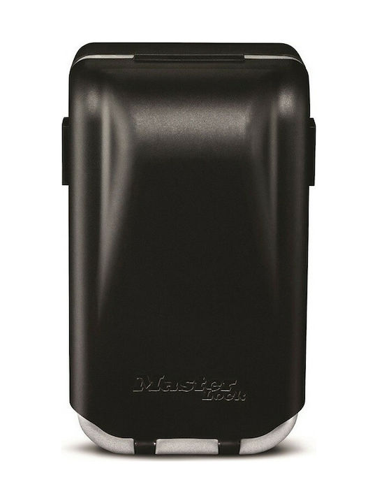 Master Lock Wall-mounted Combination Key Holder Metallic with Combination Dial 7.2x5.2x12.6cm