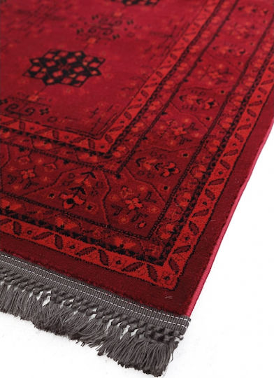 Royal Carpet 8127A Bedroom Rugs Set Afgan Dark Red 11AFG8127A77.067500 3pcs
