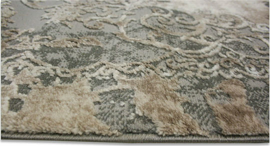 Tzikas Carpets Σετ Χαλιά Κρεβατοκάμαρας Elements Γκρι 159-0-355-31131-975 2τμχ