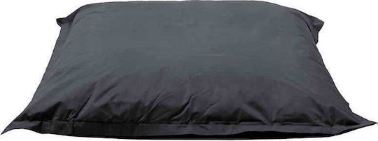 Bean Bag Chair Sunbed Waterproof Pigro Gray 175x135x25cm