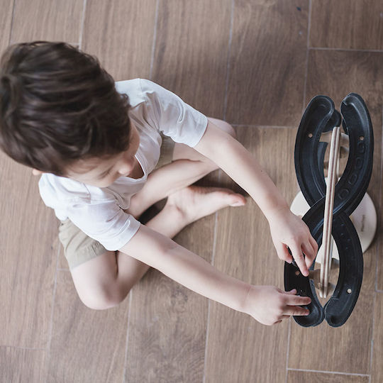 Plan Toys Wooden Marble Game Routes with Incline