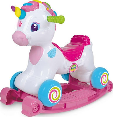 As Company Ρίνα Μονοκερίνα Rocking Toy Unicorn for 12++ months With Sound with Max Load Capacity 20kg Multicolour